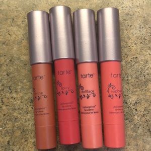 Tarte lipstick set of 4